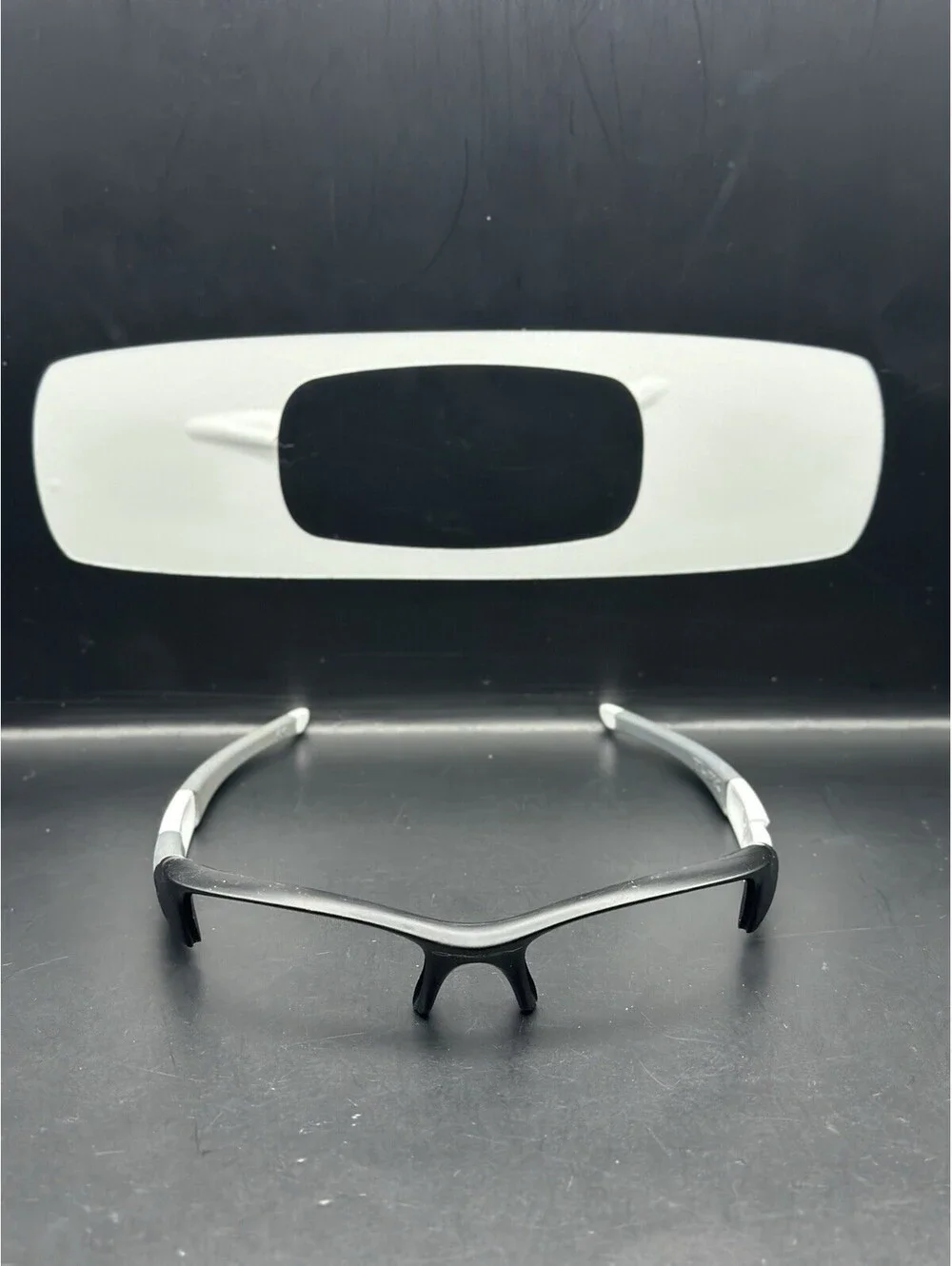 Oakley Flak Jacket Matte Black/Polished White Frame
